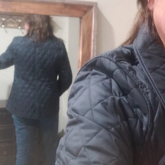 L.L. Bean Quilted Coat - Picture 3 of 8